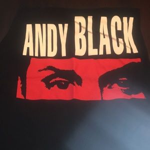 Andy black tee